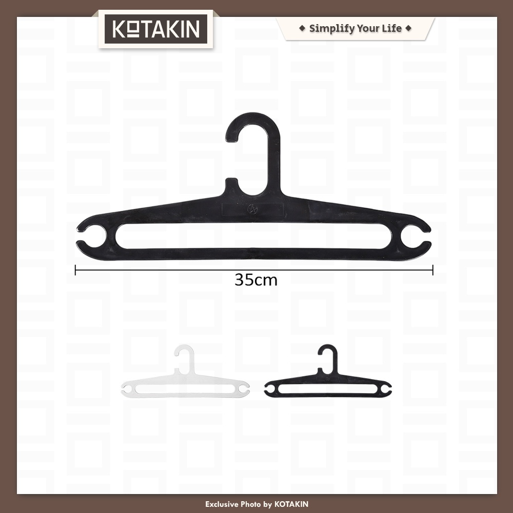 Gantungan Baju Plastik Hanger Pakaian
